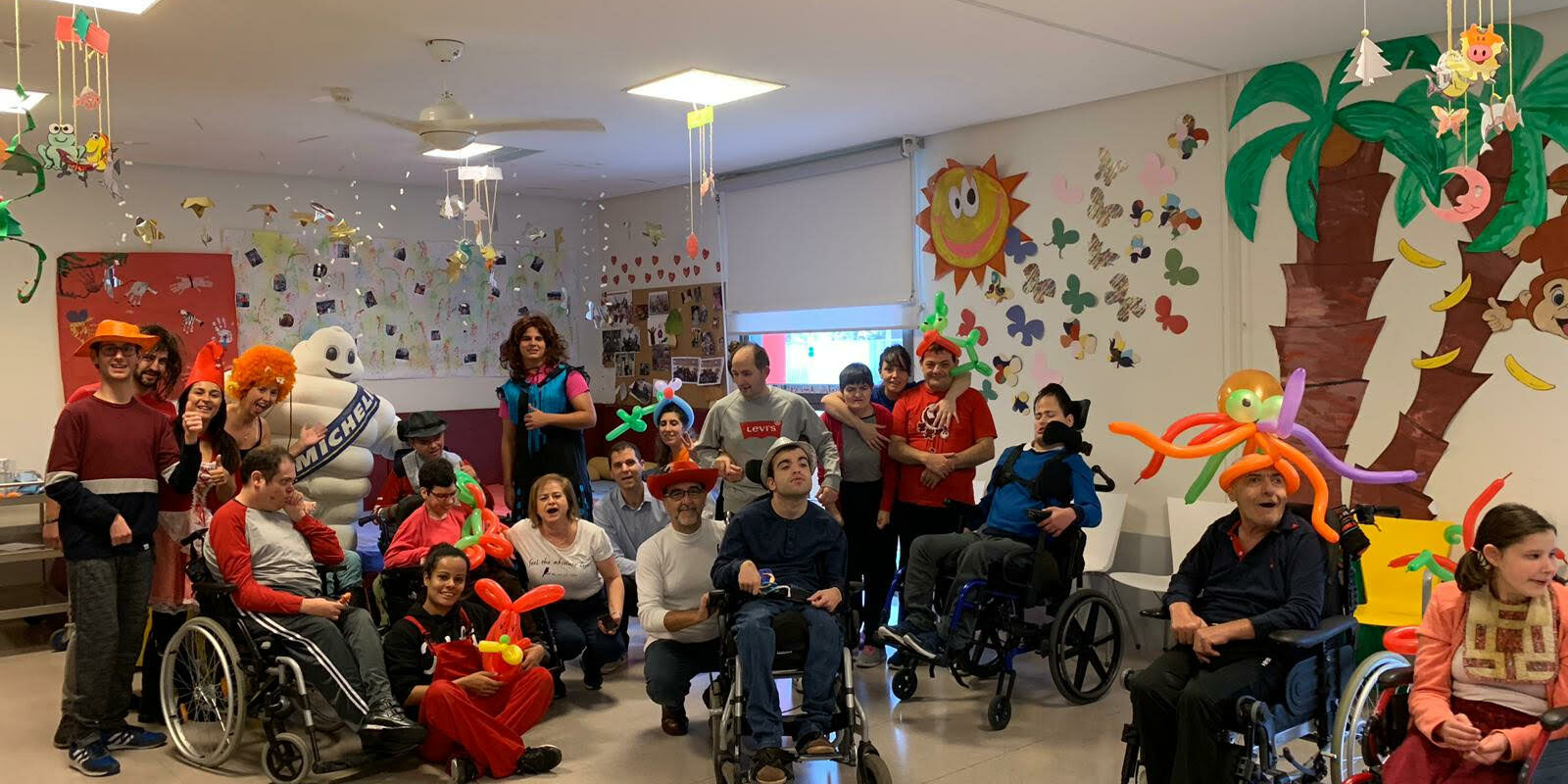 Bibendum visita ASPACE Valladolid