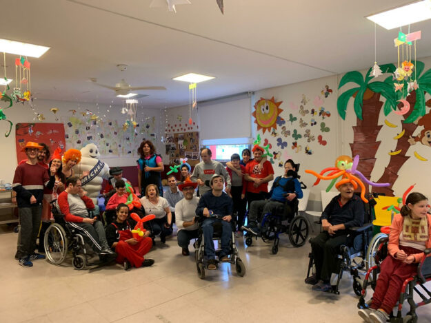 Bibendum visita ASPACE Valladolid