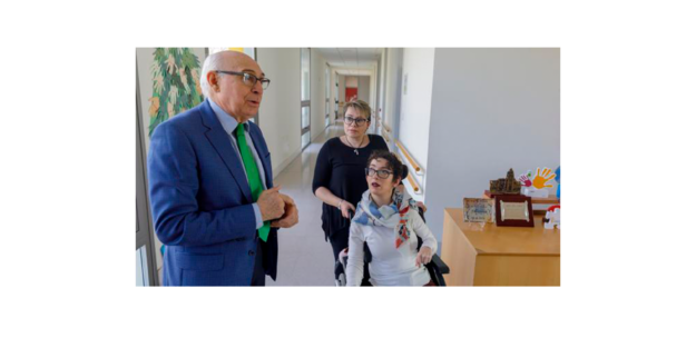 CERMI Castilla y León visita ASPACE Valladolid