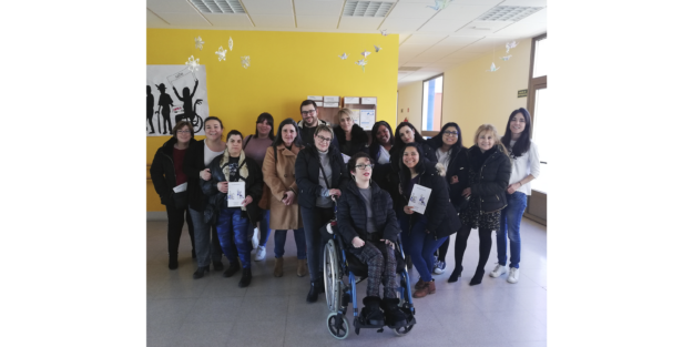 Visita alumnos Ibecon ASPACE Valladolid