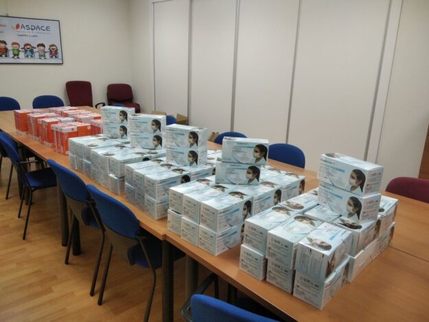 donacion material sanitario